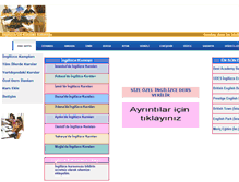 Tablet Screenshot of ingilizcekurslar.com